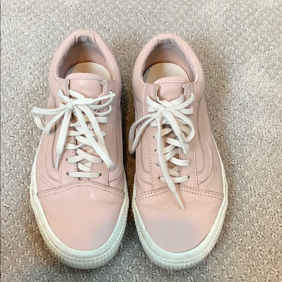 leather vans size 7